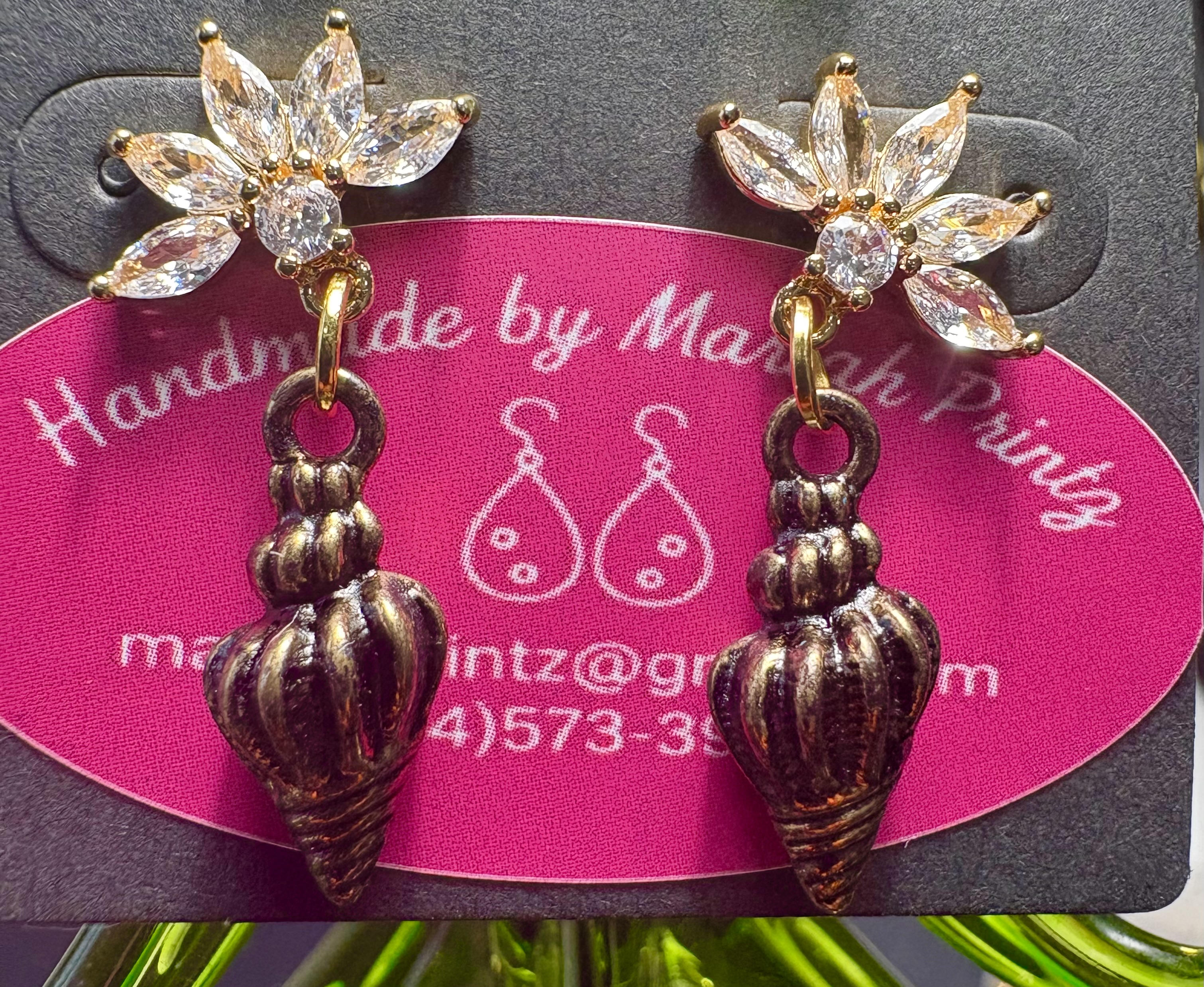 Ocean Snail Charm